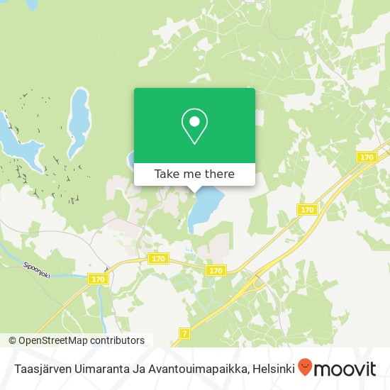 Taasjärven Uimaranta Ja Avantouimapaikka map