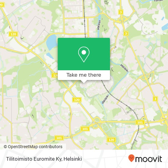 Tilitoimisto Euromite Ky map