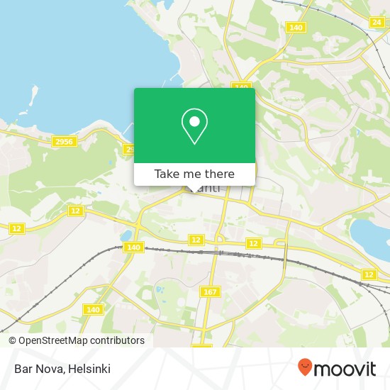 Bar Nova map