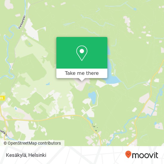 Kesäkylä map