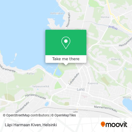 Läpi Harmaan Kiven map