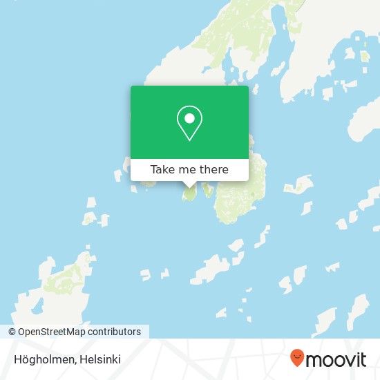 Högholmen map