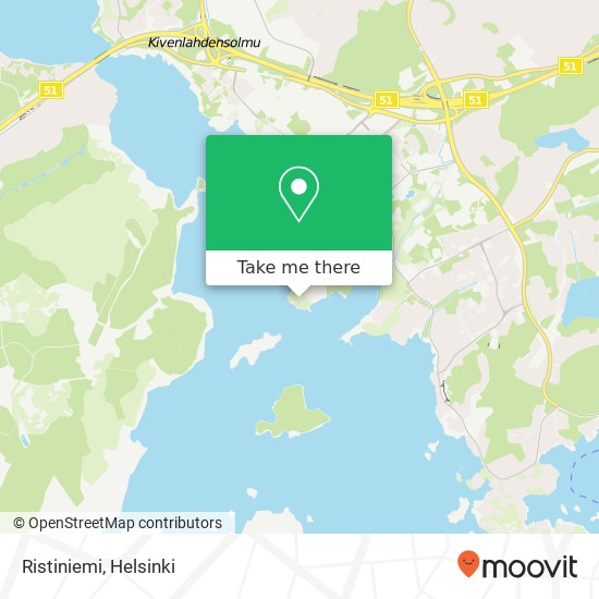 Ristiniemi map