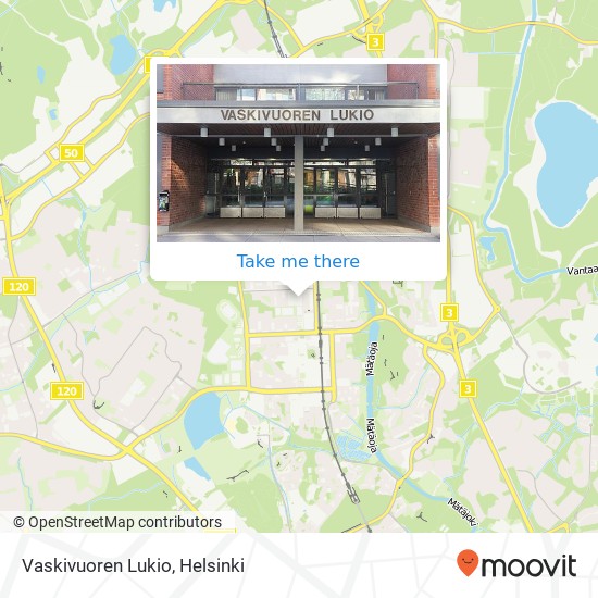 Vaskivuoren Lukio map