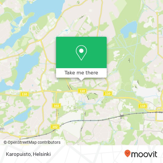 Karopuisto map