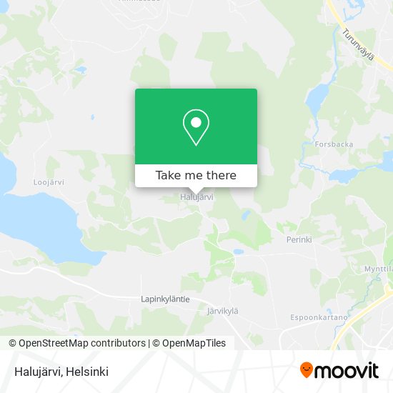 Halujärvi map