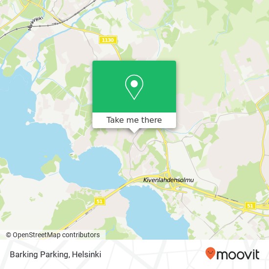 Barking Parking map