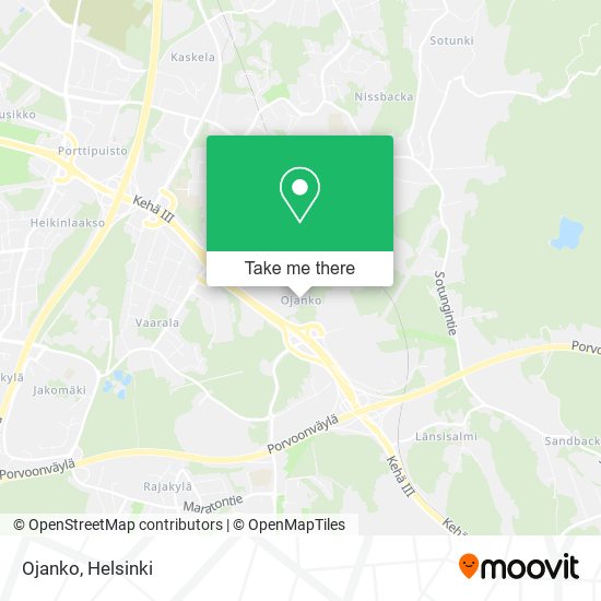 How to get to Ojanko in Vantaa by Bus?