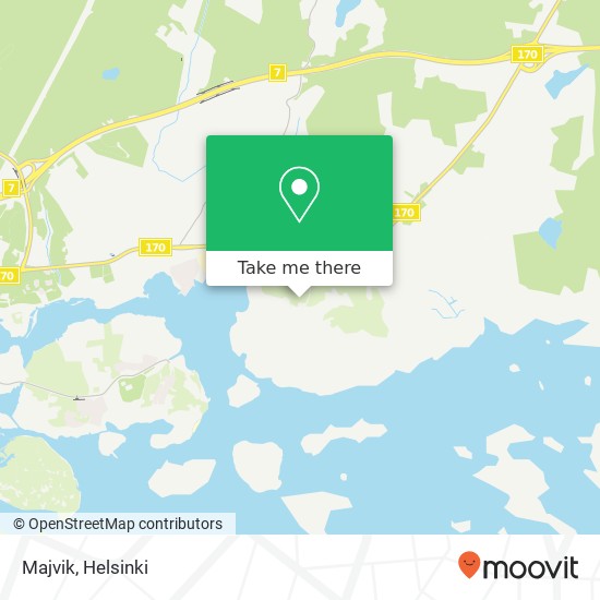 Majvik map