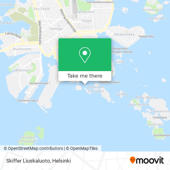 Skiffer Liuskaluoto map