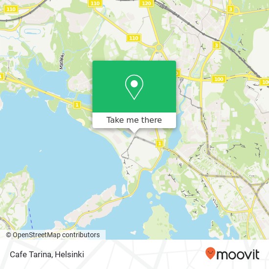 Cafe Tarina map