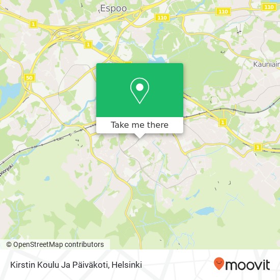 Kirstin Koulu Ja Päiväkoti map