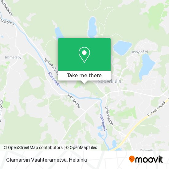 Glamarsin Vaahterametsä map