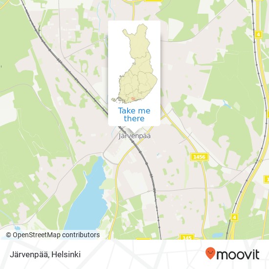 Järvenpää map