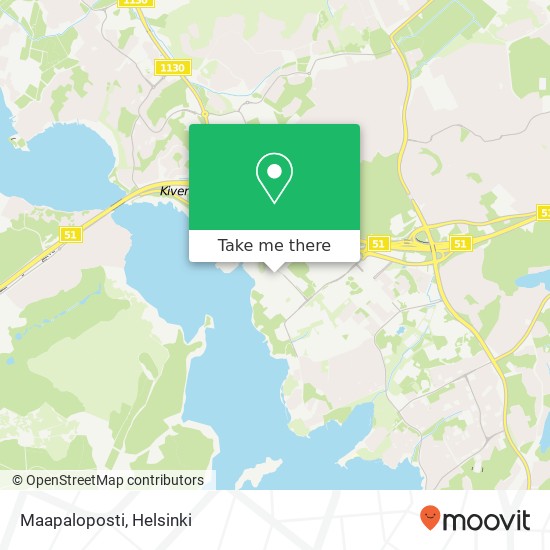 Maapaloposti map