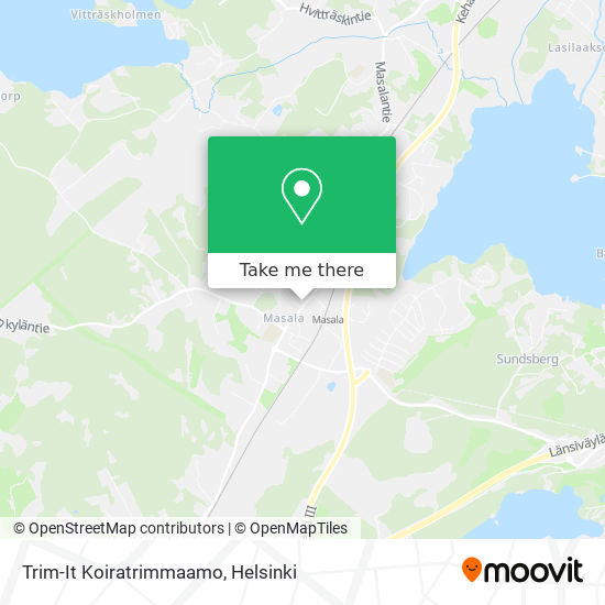 Trim-It Koiratrimmaamo map