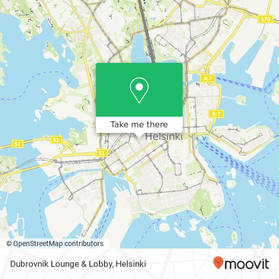 Dubrovnik Lounge & Lobby map
