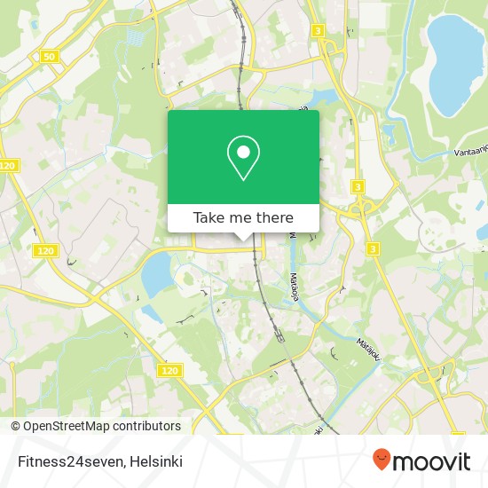 Fitness24seven map