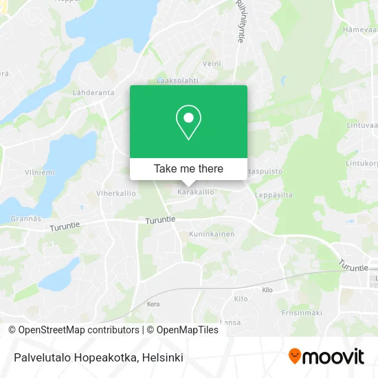 Palvelutalo Hopeakotka map