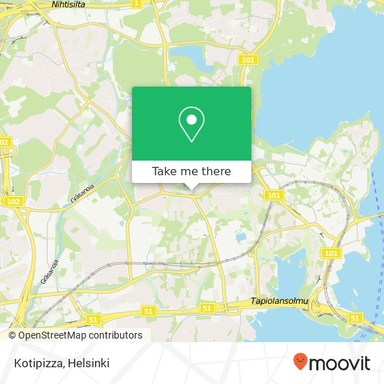 Kotipizza map