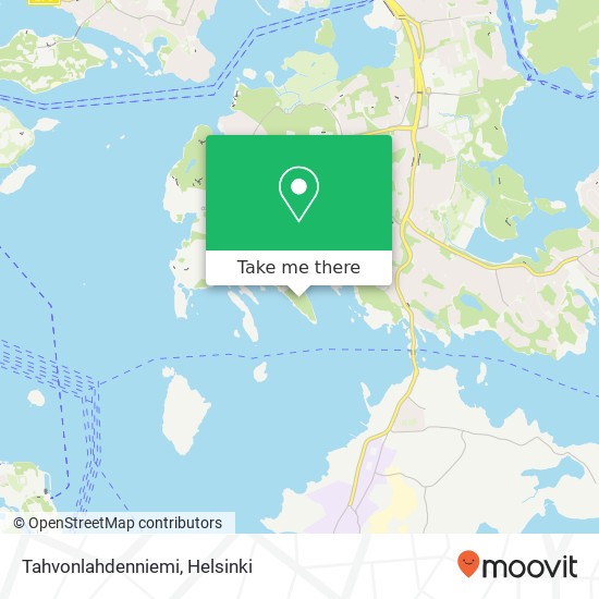 Tahvonlahdenniemi map