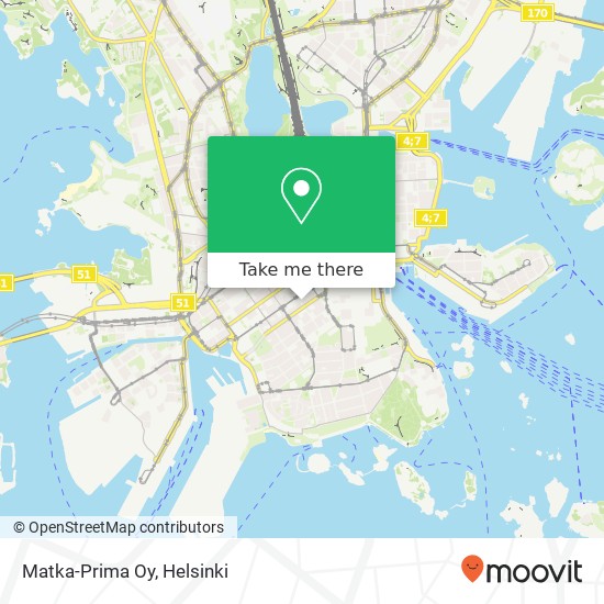 Matka-Prima Oy map