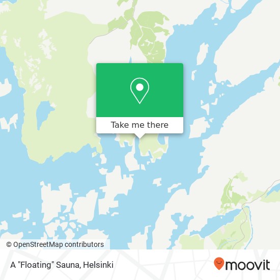 A "Floating" Sauna map