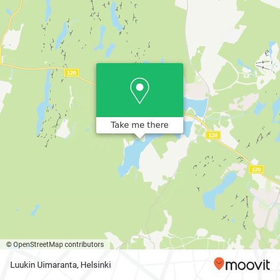Luukin Uimaranta map