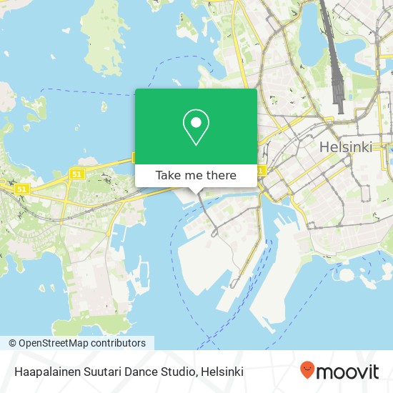 Haapalainen Suutari Dance Studio map