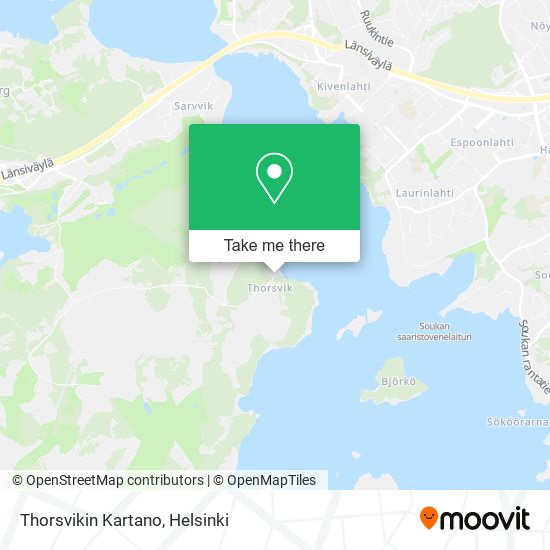 Thorsvikin Kartano map