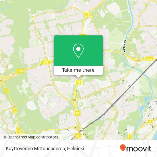 Käyttöveden Mittausasema map