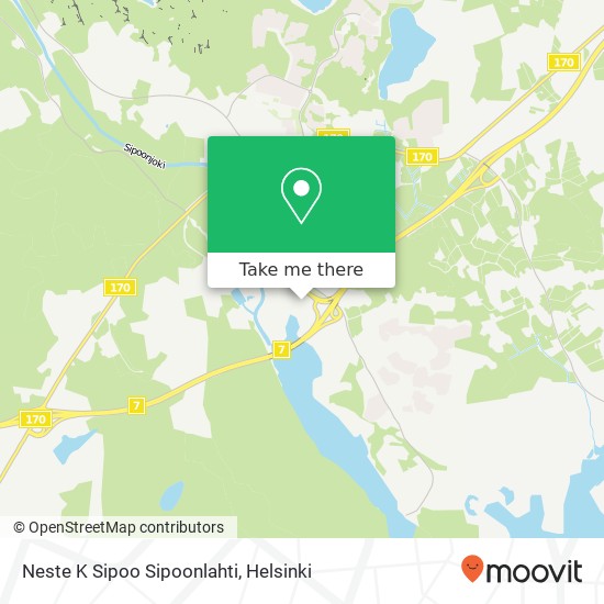 Neste K Sipoo Sipoonlahti map