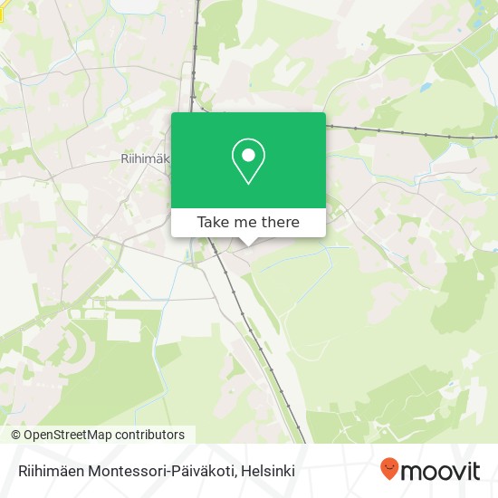 Riihimäen Montessori-Päiväkoti map