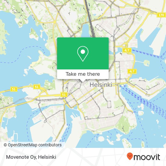 Movenote Oy map