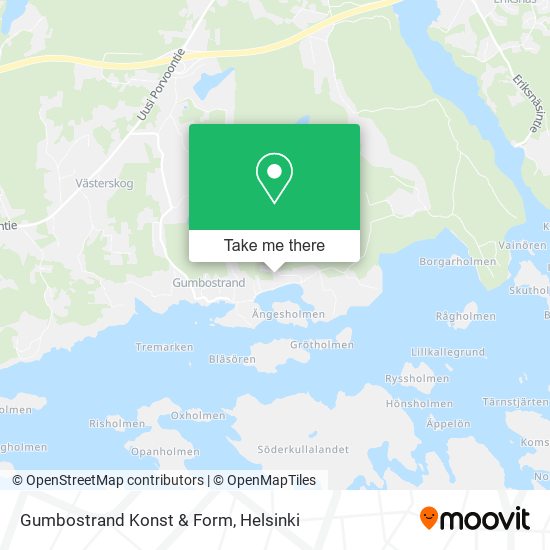 Gumbostrand Konst & Form map