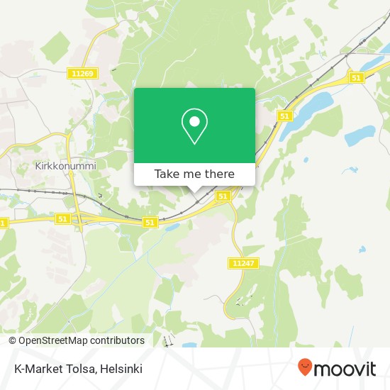 K-Market Tolsa map