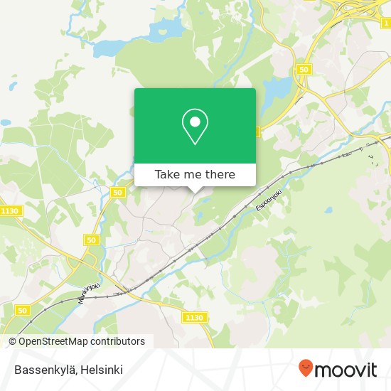 Bassenkylä map