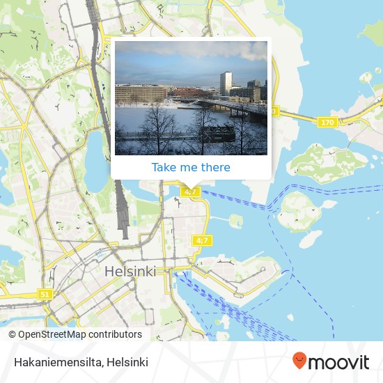 Hakaniemensilta map