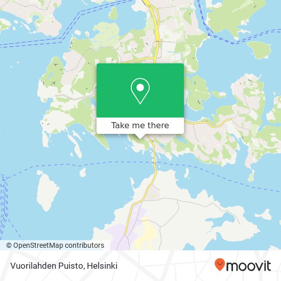 Vuorilahden Puisto map