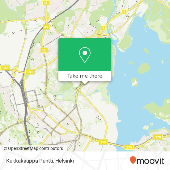 Kukkakauppa Puntti map