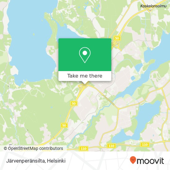 Järvenperänsilta map