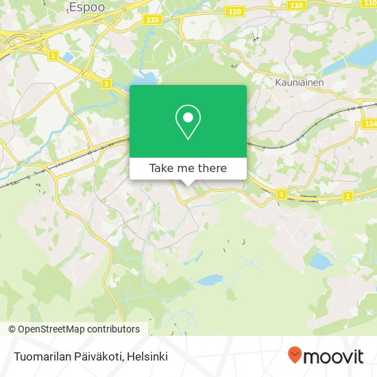 Tuomarilan Päiväkoti map