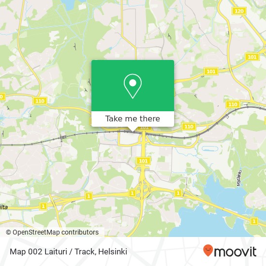 Map 002 Laituri / Track map