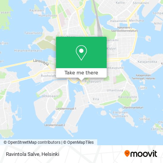 Ravintola Salve map