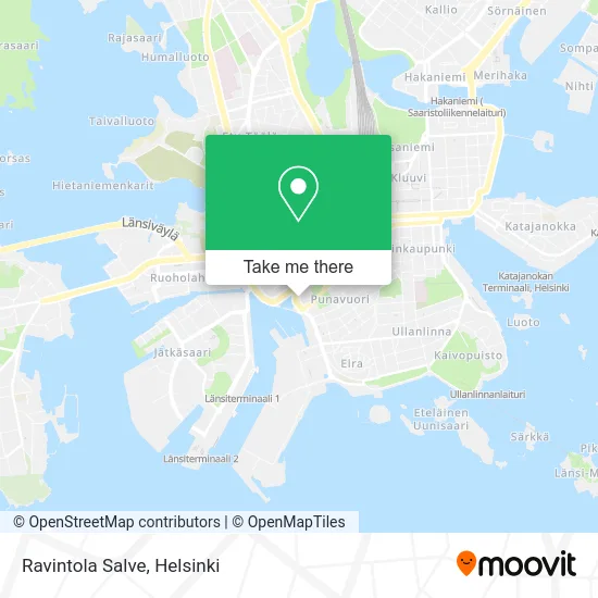 Restaurant Salve map