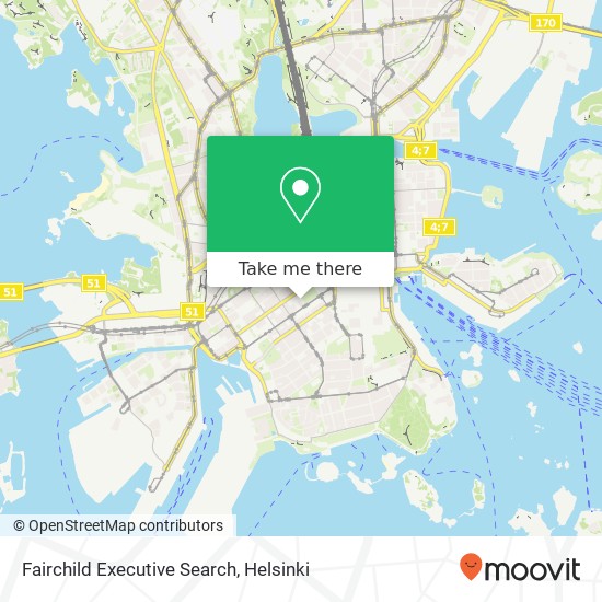 Fairchild Executive Search map