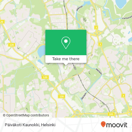 Päiväkoti Kaunokki map