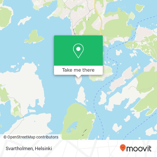 Svartholmen map