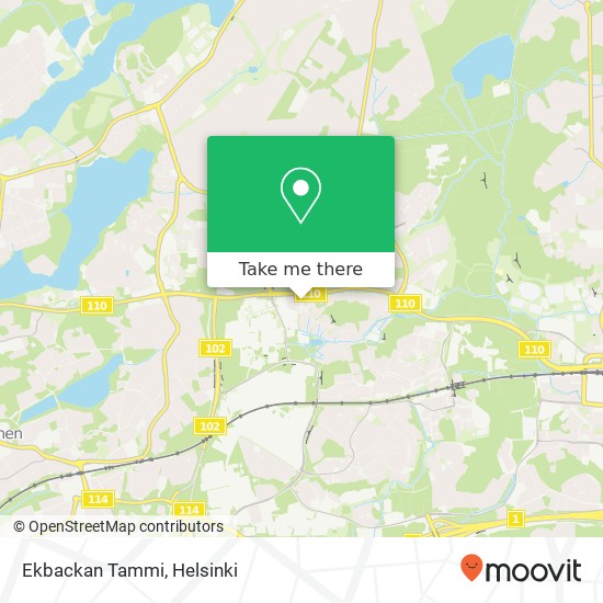 Ekbackan Tammi map