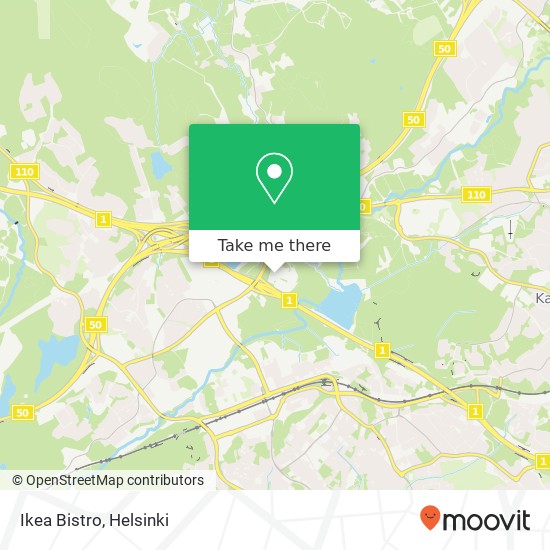 Ikea Bistro map